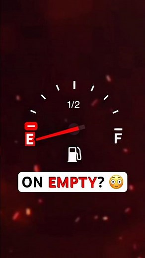 NEVER Let Your Gas Tank Hit Empty… Here’s Why