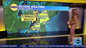 ABC News' Somara Theodore tracks the deadly line of storms and the forecast leading up to New Year's Eve. https://gma.abc/3Kj8UFW | Good Morning America