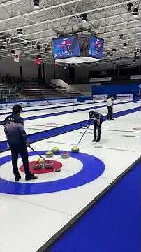 USA Curling Team Schuster defeats China at PCC, final 2 shots, PCC 10.24.2025