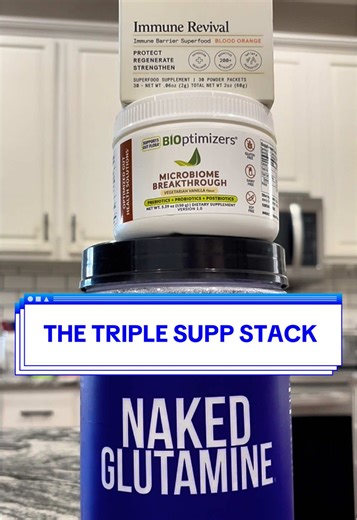 The ultimate gut health stack for leaky gut repair. 🧬✨ If you feel sluggish, bloated, or deal with brain fog, your gut barrier might be compromised. I’m a business student and gut health advocate, and after 14 years of chronic issues, this is the exact supplement stack that changed everything for me. The Stack: ✅ L-Glutamine for gut lining fuel. ✅ ARMRA Colostrum for immune barrier support. ✅ BiOptimizers Microbiome Breakthrough to lower zonulin and reseal the gut. This is the foundation of my 