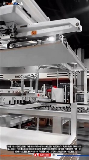 Innovation Technology Furniture: Automated Transfer Machine, Fast & Safe. #tech