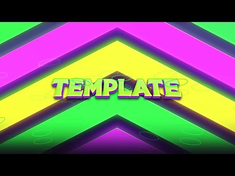 [FREE] Epic Dubstep Intro Template! Neon Sync! + TUTORIAL | After Effects | 2020 [HD]