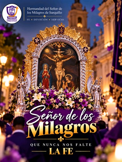 Señor de los Milagros: oración por fe y protección familiar