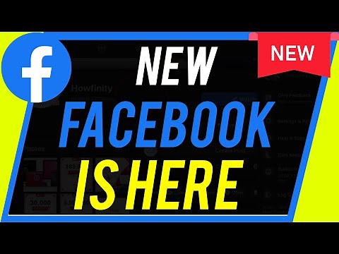 How to Switch to ALL NEW FACEBOOK Website Update