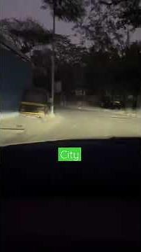 Skoda Octavia Night Drive - LED Headlight Performance #shorts