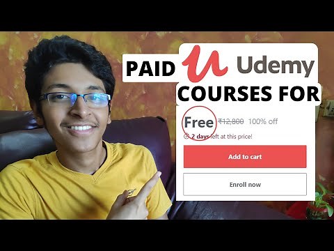 How To Get Paid Udemy Courses for FREE with CERTIFICATE in 2020?!🔥 | Lifetime Access!