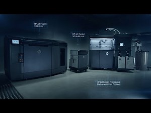 HP Multi Jet Fusion 3D Printing