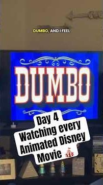 Watching Every Animated Disney Movie in Order - Dumbo 🐘