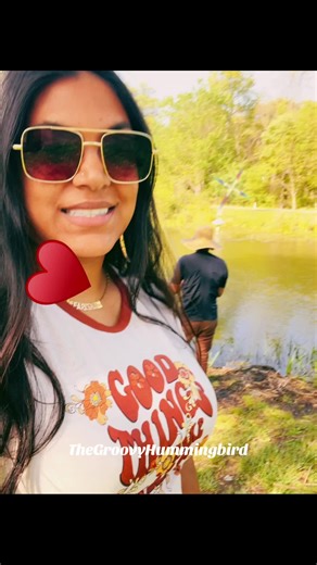 Love is going fishing 🎣 together. 🥰 the DMV has so many cool spots to discover! We have lived here most of our lives and are still discovering new places yearly 😍 can’t wait to stock my own farm one day soon 😄
