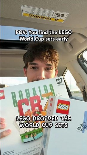 I Found LEGO World Cup Sets A Month Early (Ronaldo, Messi & More)