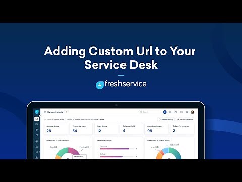 Adding Custom URL to your service desk