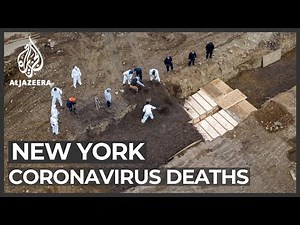 Dozens buried on NY Hart Island a day as coronavirus deaths surge