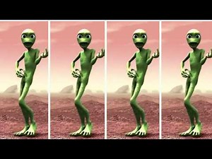 Dame Tu Cosita-Green Alien Dance | El Chombo | Selena Gomez & Rema Original Song.Full HD Video