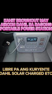 18K views · 183 reactions | Kaya mo bang matulog ng mainit dahil brownout? Kami kasi hindi na namin problema yan dahil kahit brownout nakakapag aircon kami, libre pa ang charging dahil solar power ang gamit namin sa pagcharged ng power station. Bluetti AC50b Full Review Yung product link nasa comment section #powerstation #BLUETTI #solarenergy | Jeep Doctor PH | Facebook