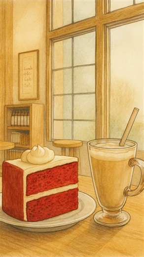 red velvet cake café beats – soft lofi for sleep #lofi #cafemusic #lofihiphop