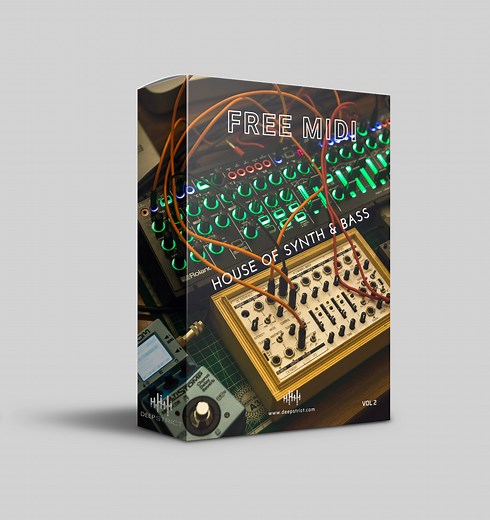 House of Synth & Bass Midi Pack Vol.2