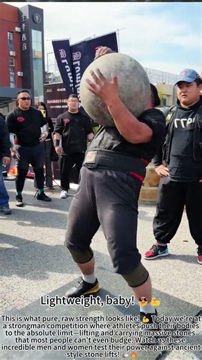 Strongest Man Lifts MASSIVE Stone: Insane Strength! 💪