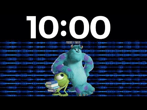 10 Minute Disney’s Monsters Inc. Countdown Timer