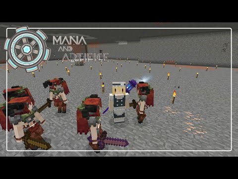 【Mana and Artifice】モンスターを従える#15【Minecraft】【魔術MOD】