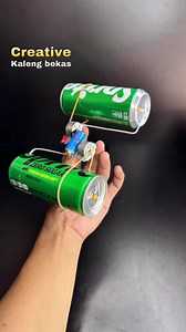 616K views · 4.9K reactions | diy kreatif kaleng bekas #creative #idebarangbekas #mainan #amazing #diycrafts #tutorial #unik #toys | Gudang Kreatif | Facebook