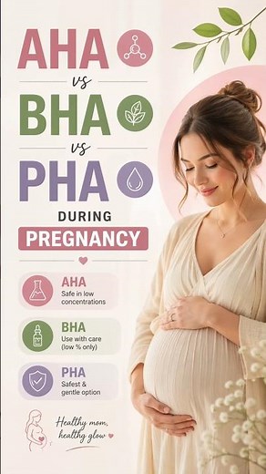 Science of Exfoliation AHA vs BHA vs PHA Part 2 #skincare #exfoliation #skincare #pregnancy
