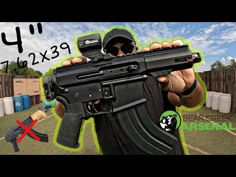 4” ARP chambered in 7.62x39 🗣️BETTER THAN A DRACO