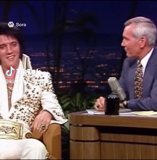 Elvis on the Johnny Carson Show: The 'Gravitational Pull' Suit