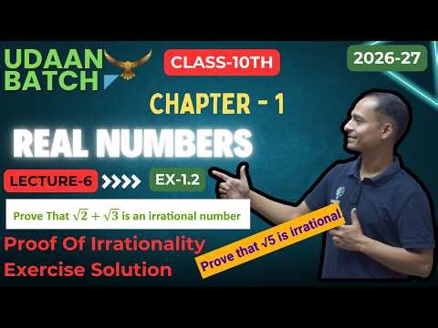 Class 10 Maths Chapter 1 | Exercise 1.2 Solutions | Real Numbers CBSE | Udaan Batch