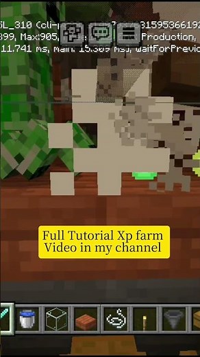 How to make xp farm in Minecraft #minecraft #gaming #minecraftmods