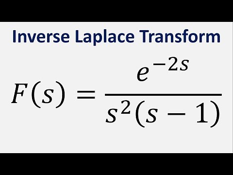 Inverse Laplace Transform with unit step function: e^(-2s)/(s^2(s - 1))