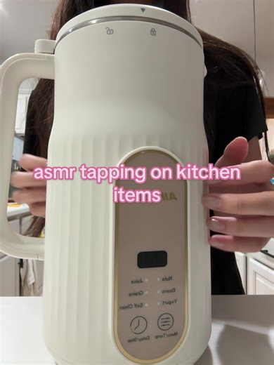 tapping on random kitchen items asmr! #tappingasmr #scratchingasmr #notalkingasmr #asmr #lofiasmr