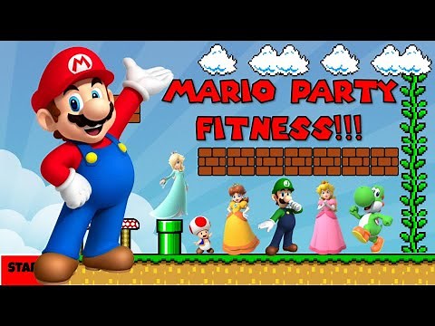 Mario Party Fitness - A Virtual PE Workout or Classroom Brain Break Activity