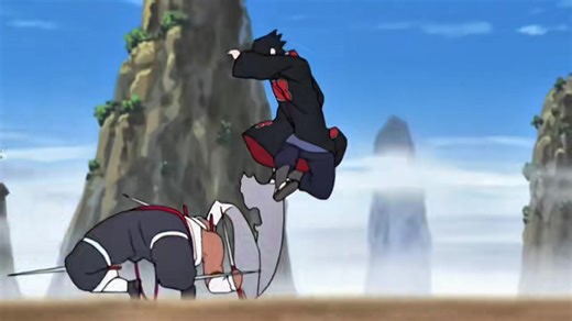 Sasuke vs killer bee | Uchi Ha Sasuke