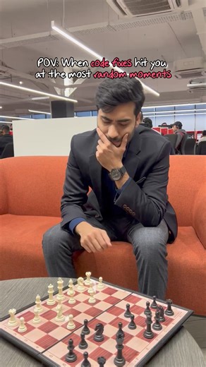 When you move into checkmate position but a code fix solution hits you harder than your chess game. It's like finding a hidden treasure when you weren't even looking for it! 👨🏻‍💻💻 | ibex. Pakistan