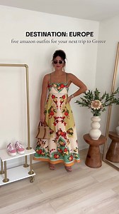 Amazon outfits perfect for your next trip to Greece, vacation style made easy