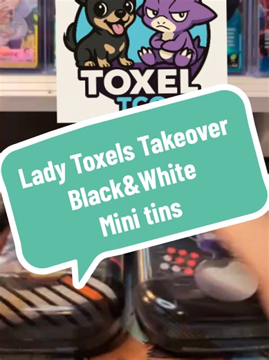 Lady Toxels Takeover: Pokémon Black and White Mini Tins