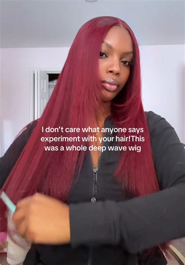 Transforming Deep Wave Hair with a Bussdown Style