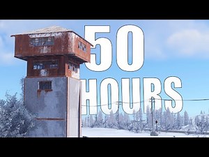 i played solo rust for 50 hours and this is what happened