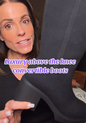 One boot, two looks 👢✨ The Vivia Luxury Convertible Boots go above the knee or cuffed below in sleek, stretchy fabric that hugs your legs and elevates every outfit. #tiktokshopblackfriday #tiktokshopcybermonday #tiktokshopcreatorpicks #superbranddayBFCM #beautyandlifestyledeals @VIVAIA
