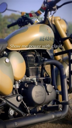 Beauty with proper class and power❤️ Classic 350 Commando Sand