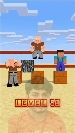 Level 50 is IMPOSSIBLE 😱 Minecraft Dodge Challenge 😳