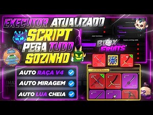 NOVA ATUALIZAÇÃO! ⛩ EXECUTORES ATUALIZADOS e SCRIPT SEM KEY BLOX FRUITS ATUALIZAÇÃO🍎 PARA CELULAR