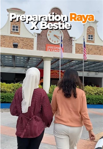 Shopping di Freeport A’Famosa Outlet untuk Raya 2026