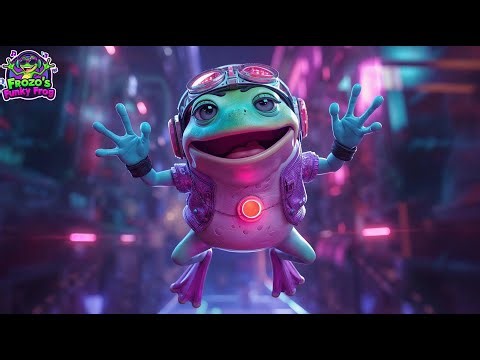 Frozo ZAP! 2 - Frozo Bloop Pushes the Red Belly Button! ⚡ Crazy Frog Energy Explosion