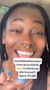 Big Mama on Instagram: "Early childhood intervention got the ball rolling then I did all the leg work to get him in ABA, speech and OT #Autism"