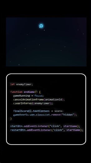 Neon Collector Game mit JavaScript programmieren