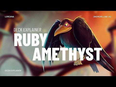 Ruby & Amethyst Deck Guide | Disney Lorcana Meta Deck