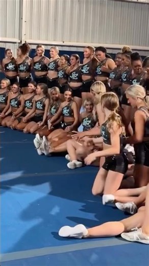 their new practice wear!!! 🤩🩵 #cheerleading #allstarcheer #cheer #seniorelite #cheerextreme #cea