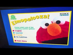 Elmopalooza 1998 DVD Menu Walkthrough REUPLOAD