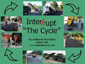 Hawk-Seal-E Formula Penetrates the Asphalt Surface